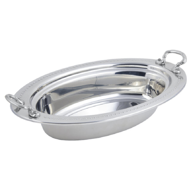 Bon Chef 5399HRSS Food Pan Full Oval 6-1/8 Qt. (196 Oz.) Capacity