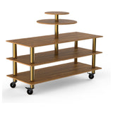 Steelite MGCMLB12BBXW Mogogo Buffet Solutions Modular Multi-Purpose Display 3-tier