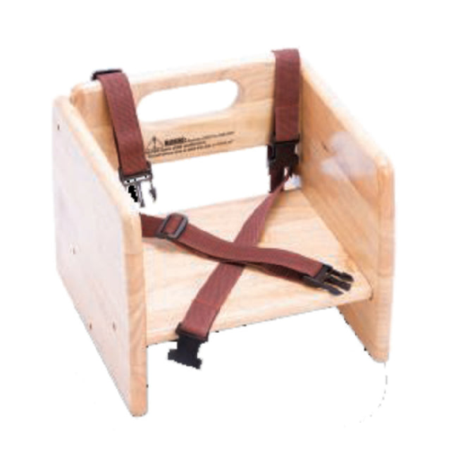Alegacy Foodservice Products 80953 Booster Seat 10"H Buckle-up Strap