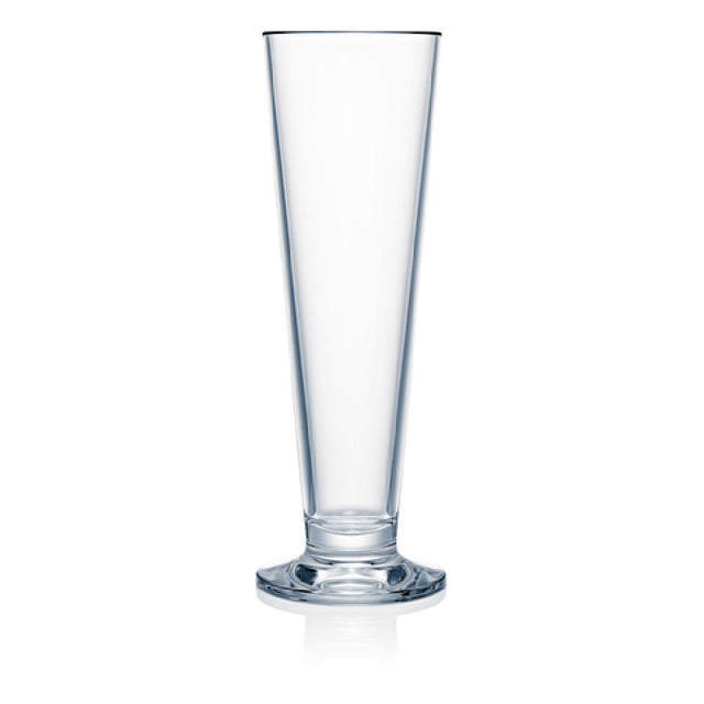 Steelite N411603 Strahl® Design Footed Pilsner 16 Oz. (H 9-1/2" M 3-1/4" T 3-1/8" B 3-1/4") Shatter Proof