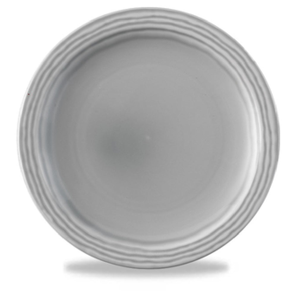 Arc Cardinal FN469 Dudson Harvest Norse Grey Narrow Rim Plate (D:11.0'') Vitrified Ceramic