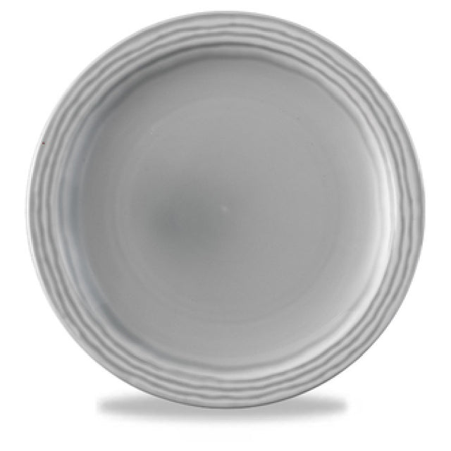 Arc Cardinal FN469 Dudson Harvest Norse Grey Narrow Rim Plate (D:11.0'') Vitrified Ceramic