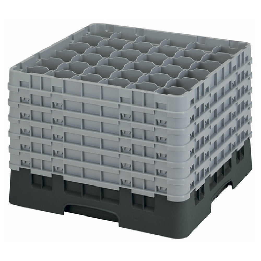 Cambro 36S1214110 Camrack® Glass Rack With (6) Soft Gray Extenders Full Size