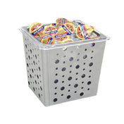 FOH BHO072BCI21 1/6 Size Dots Housing/Pan Set Deep Silver Includes One BHO067BCI21 1/6 Size Dots Housing Deep Silver