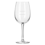 Libbey 7533/1178N Wine Glass 16 Oz. Pour Lines At 6 Oz.