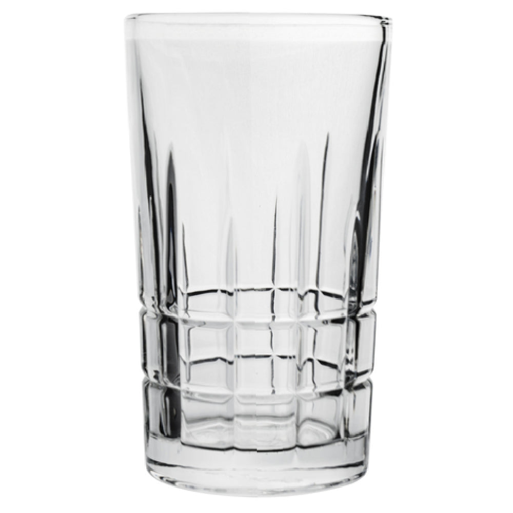 Steelite 6448BW011 Cooler Glass 15-1/4 Oz. (H 5-5/8" M 3-1/4" T 3-1/4" B 2-3/4") Soda Lime Glass
