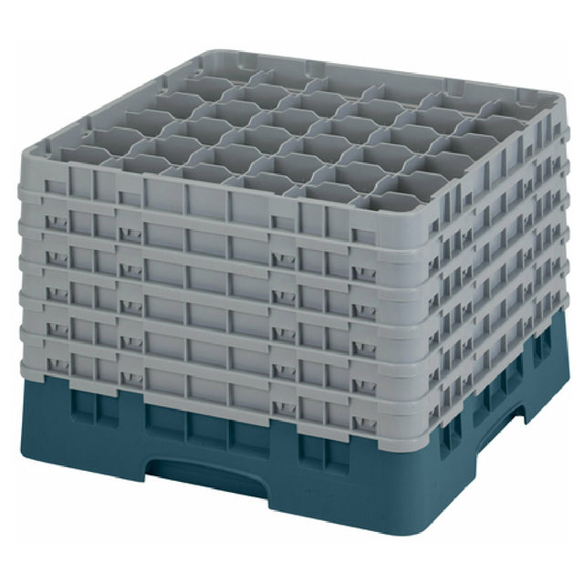 Cambro 36S1214414 Camrack® Glass Rack With (6) Soft Gray Extenders Full Size