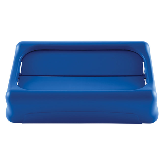 Rubbermaid FG267360BLUE Slim Jim® Swing Lid For Slim Jim® Container Blue