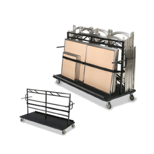 Forbes Industries 7050 Transport Cart 76"L With Poly Straps