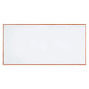 Aarco WOS4896 White Procelain Markerboard Wall Mount 96"W X 48"H