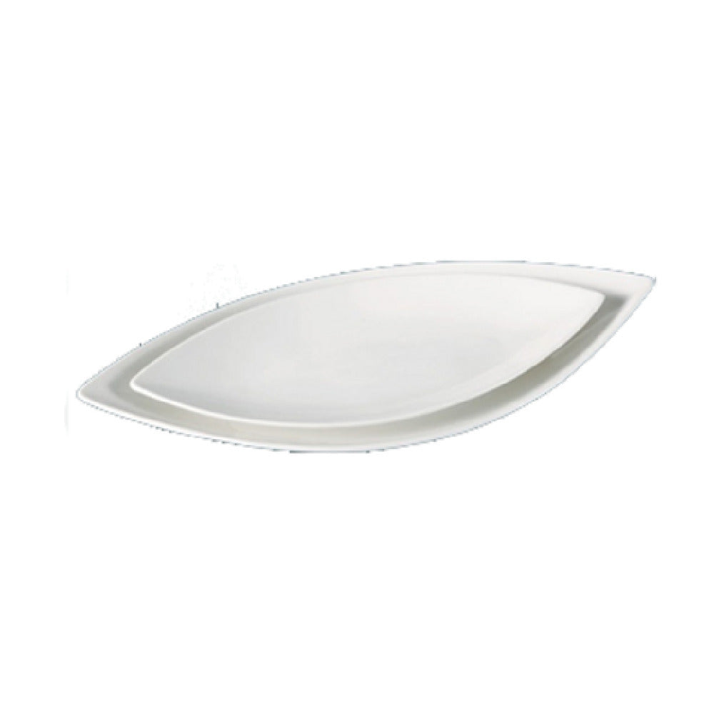 Yanco FU-213 Fuji Dish Plate 13"L X 7"W Oval