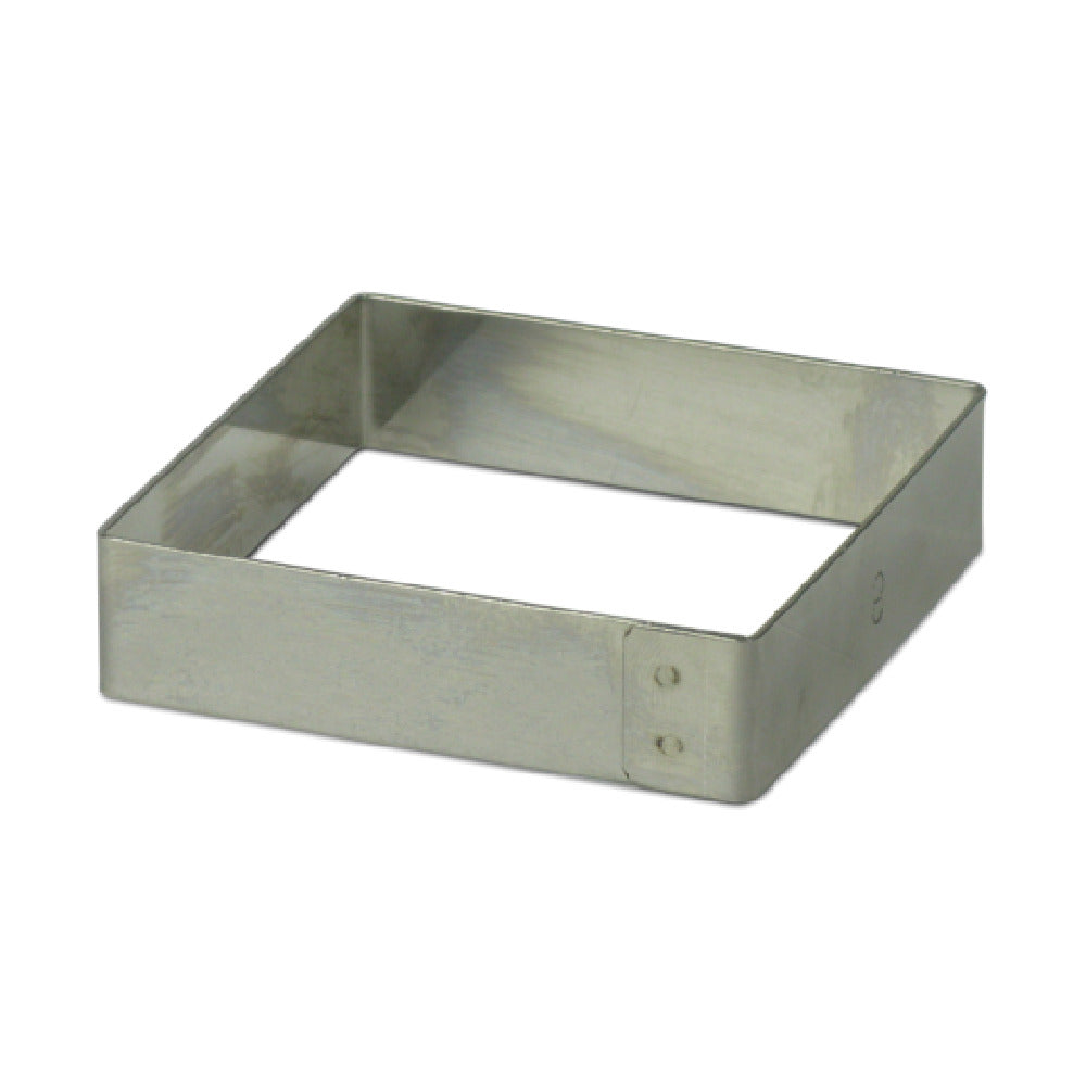 JB Prince M605 3.25 De Buyer Ring Mold 3-1/4" X 3/4"H Square