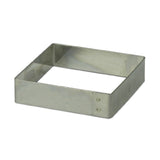 JB Prince M605 3.25 De Buyer Ring Mold 3-1/4" X 3/4"H Square