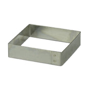 JB Prince M605 3.25 De Buyer Ring Mold 3-1/4" X 3/4"H Square