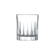 Steelite 677RCR390 Tumbler Glass 2.5 Oz. (H 2-3/8" M 2-1/8" T 2" B 1-7/8") EcoCrystal