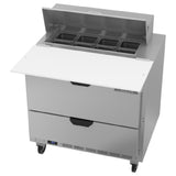 Beverage Air SPED36HC-08C-2 Sandwich Top Refrigerated Counter One-section 36"W