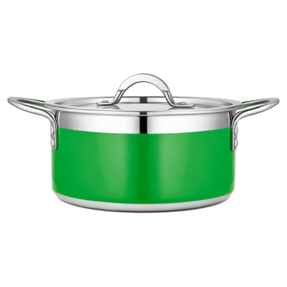 Bon Chef 71301-CF2-L Country French X Pot 3 Qt. 9 Oz. 8-5/8" Dia. X 3-7/8"H