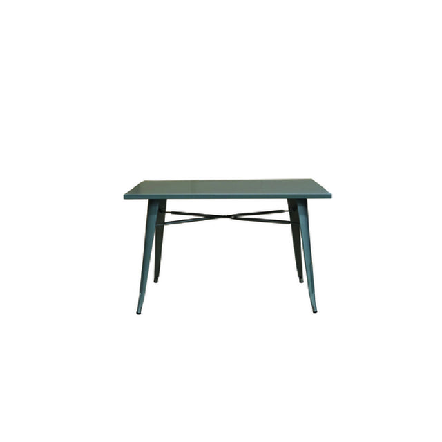 Hubert 41632 - CenPro Outdoor Table, 48"W X 29-1/2"D X 30"H, Standard Height