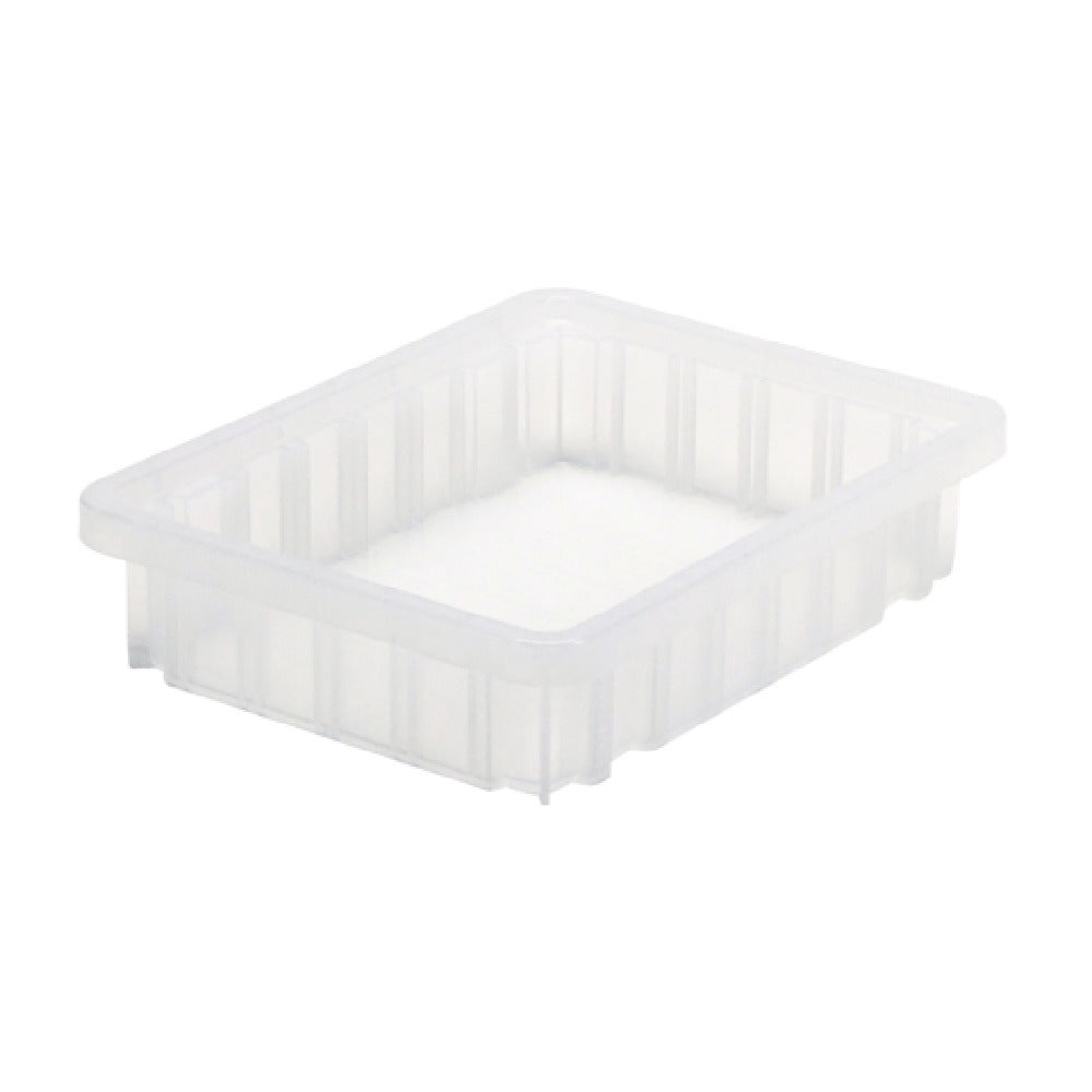 Quantum DG91025CLCS - Dividable Grid Container, 11-7/8"L X 8-1/4"W X 2-1/2"H, Clear