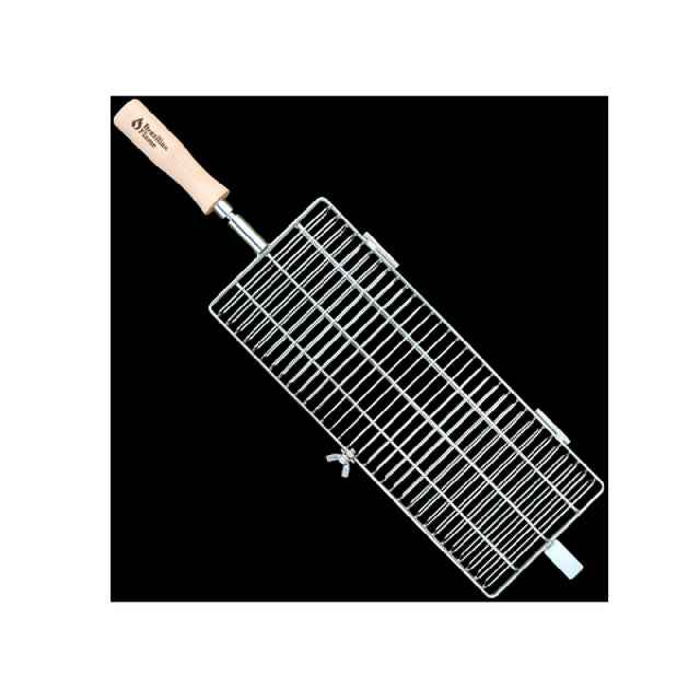 Skyfood Equipment AC-0008 Brazilian Flame Grill Grill Basket Flat 13-7/10"L X 5-1/2"W X 9/10"H(19-1/2" Basket)