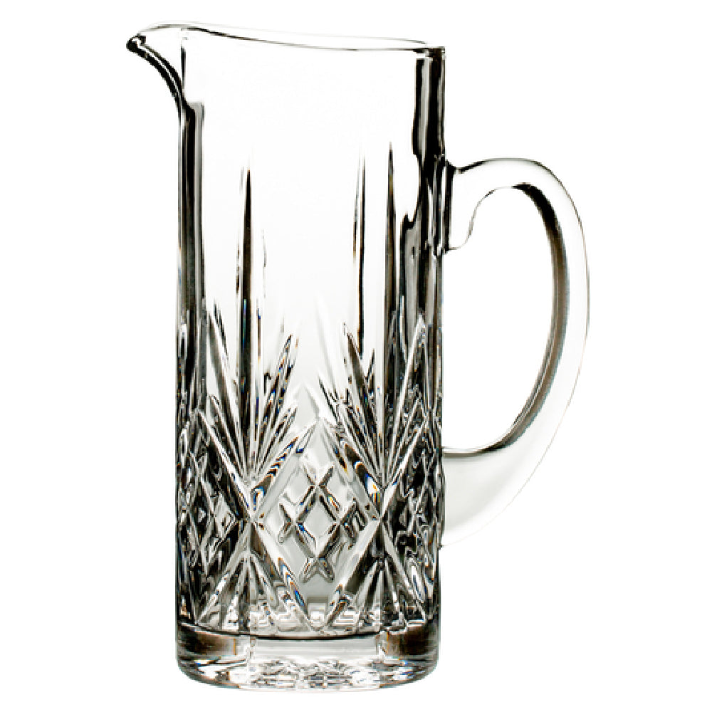 Hospitality Brands HGS25297-004 Hospitality Brands Majesty Pitcher 34 Oz. Premium Glass (4 Each Per Case)