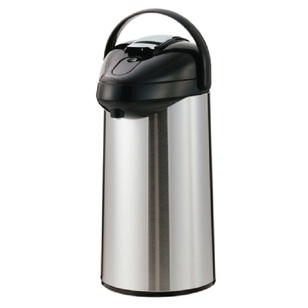 Service Ideas SSAL300 SteelVac™ Premium Airpot 3 Liter (101.4 Oz.) 7-1/4" X 9-1/4" X 15"