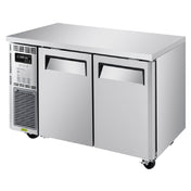 Turbo Air JUF-48S-N J Series Side Mount Undercounter Freezer Narrow Two-section