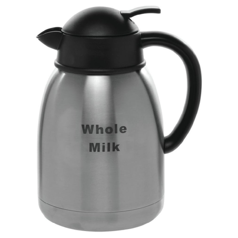 Hubert 79400 - Decanter, "Whole Milk" Imprinted, 1-1/2 Liter