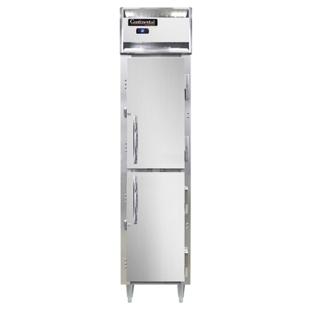 Continental Refrigerator D1RSESNHD Designer Slim Line Refrigerator Reach-in 17-3/4"W