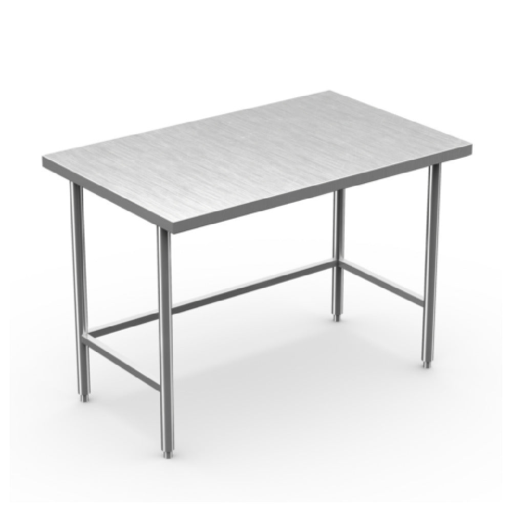 Winholt DTR-3072 Work Table 72"W X 30"D X 34"H 16/304 Stainless Steel Top