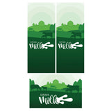 Hubert 16984 - Magnetic Sign, Green Farm "Drink Milk", For #86603