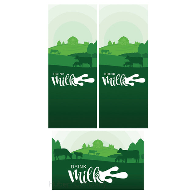 Hubert 16984 - Magnetic Sign, Green Farm "Drink Milk", For #86603