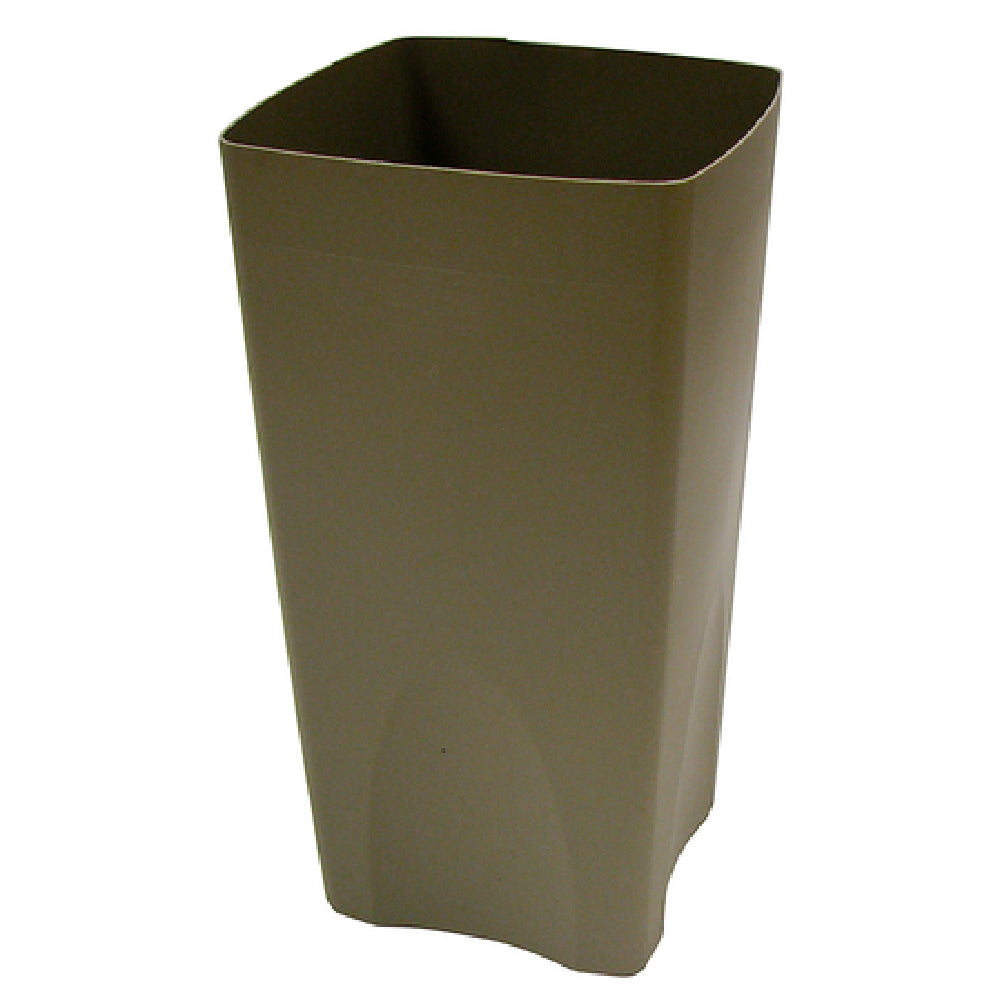 Rubbermaid FG356300BEIG Rigid Liner 19 Gallon 14-1/5" Square X 28" H