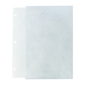 Risch PAGEPRO-CMBFFWD 8.5X14 Vinyl 3-Hole Punched Page Protector For CMBFF-WOOD