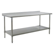 Eagle BPT-3036SEB-UT BlendPort® Deluxe Series Work Table 36"W X 30"D 16/300 Stainless Steel Top