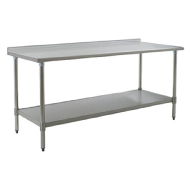 Eagle BPT-3060SEB-UT BlendPort® Deluxe Series Work Table 60"W X 30"D 16/300 Stainless Steel Top