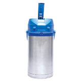 Service Ideas CTAL30BLU Airpot 3 Liter (101.4 Oz.) 6-3/4" X 8-3/4" X 13-1/4" Retention: 4-6 Hours