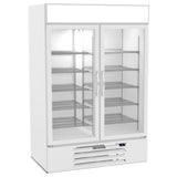 Beverage Air MMR49HC-1-W MarketMax™ Refrigerated Merchandiser Reach-in Two-section