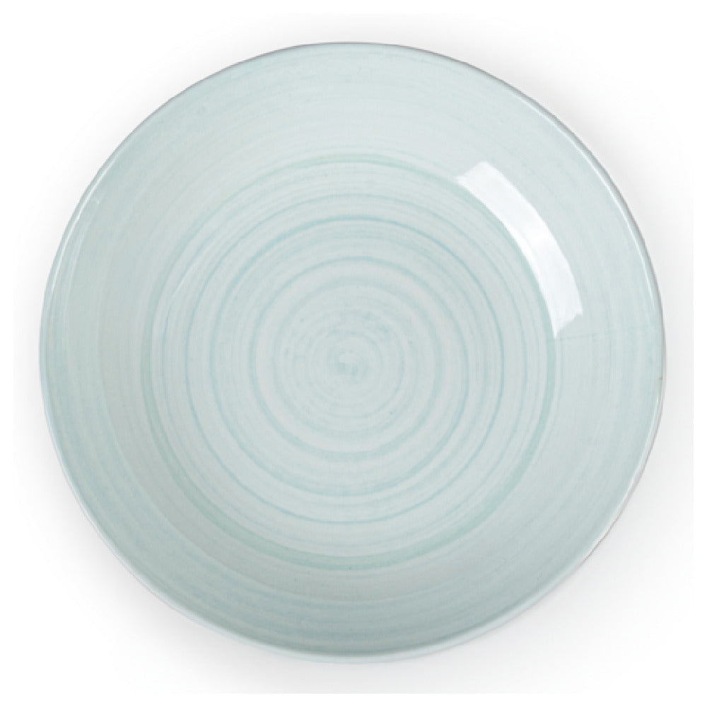 Bon Chef 54108-BL Brushstrokes Coupe Bowl 27 Oz. 8.5" Dia X 1.5" H