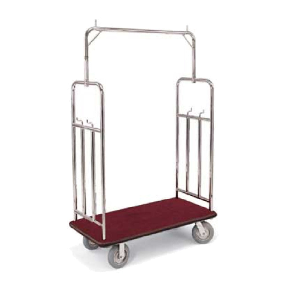 Forbes Industries 2549-SS Specialty Luggage Cart 1-1/4" Dia. Tubular Superstructure