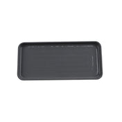 GET Enterprises RS-136-WS/GRM Roca Glazed Platter 13" X 6" Rectangular