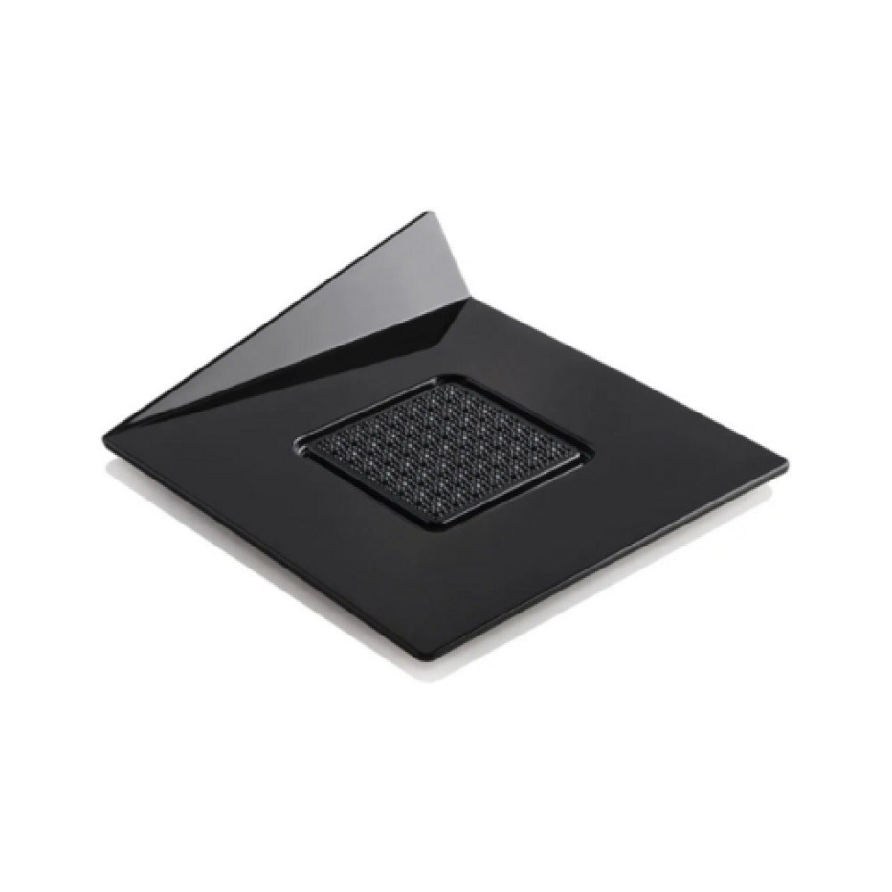 JB Prince RB431 B Single Serve Tray 3.26"W X 3.26"D Square