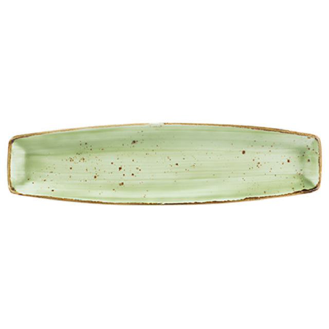 Vertex China LTJ-014 Platter 13" X 3-1/2" Oblique/rectangular