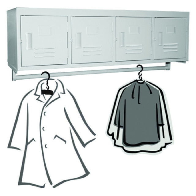 GSW USA ELS-4DR Employee Locker 4-door Wall Mount