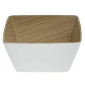 Hubert 14394 - Kalm Collection Bowl, 7-1/2"L X 7-1/2"W X 3-1/2"H, Square
