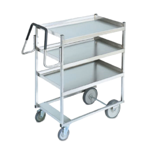 Vollrath 97201 Cart 650 Pound Capacity With RAISED Lower Shelf 1" Square Stainless Steel Tube Frame
