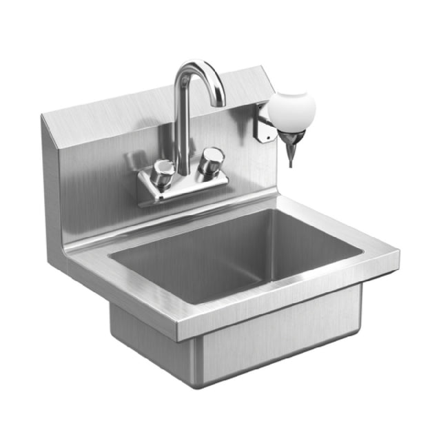 Winholt WHWS1410HV Hand Sink Wall Mounted 18"W X 15"D OA