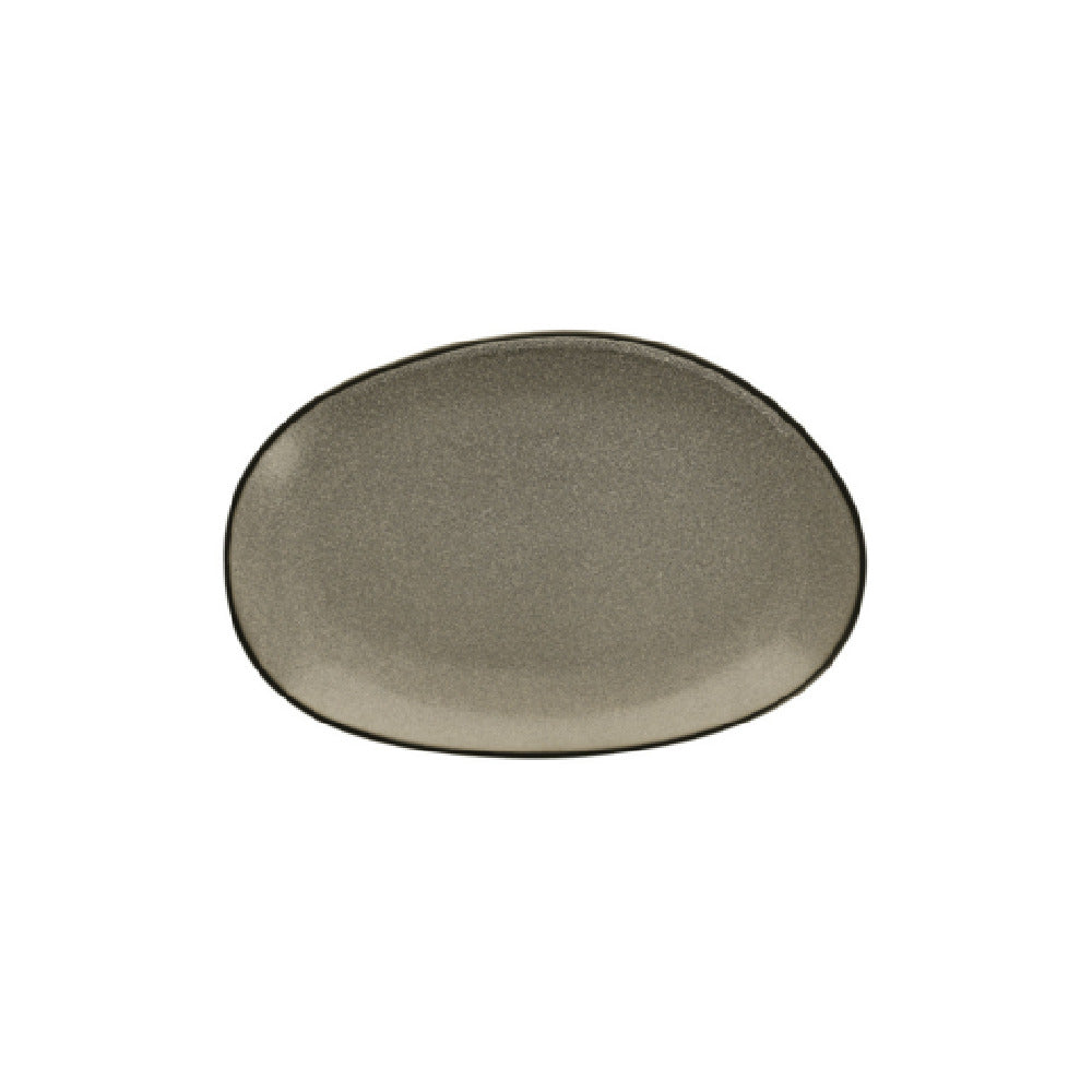 Fortessa 5900.GRY.8880 Ston Mist Platter 14" (36cm) Dishwasher Safe