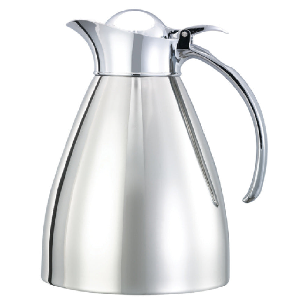 Service Ideas MAR10PS Marquette Series Vacuum Insulated Carafe 4.75"W X 6"D X 8.25"H