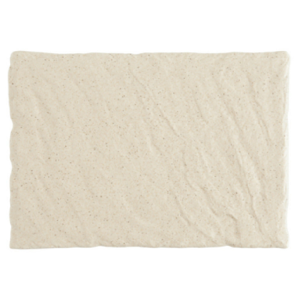 Fortessa 3000.SND.30 Sand Slate Tray 12x8" (30x20cm) Rectangular